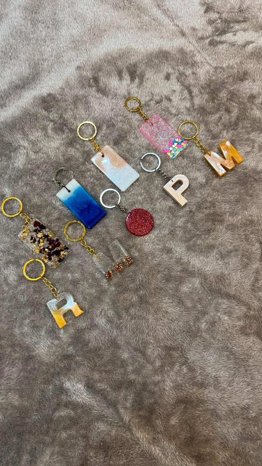 Initial Keychains